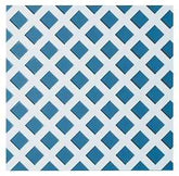UFP 275429/148262 Lattice Panel, 2 ft W, 8 ft H, PVC, White